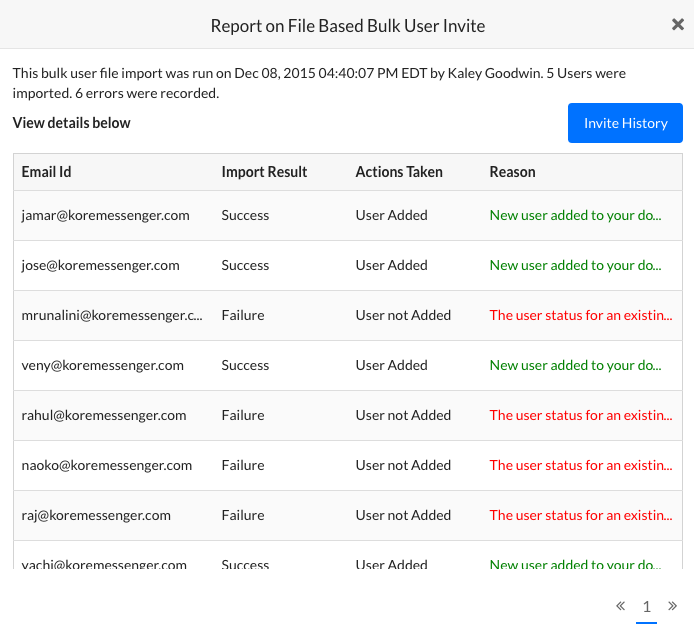 EnrollmentBulkInviteHistoryResults